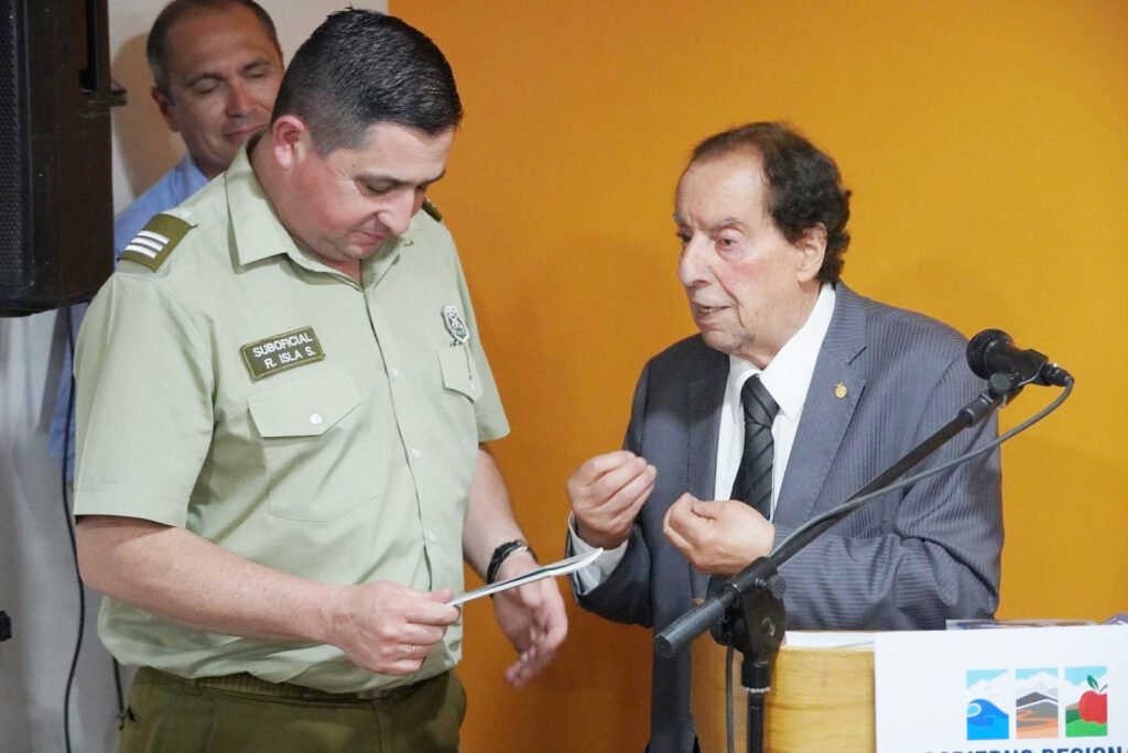 Un importante visita al comercio local